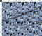 Various Fabrics by the Yard or Fat Quarter Husky Puppies Snowflakes Puppy Dogs Snow Sled Friend Custom Printed Fabric by Spoonflower